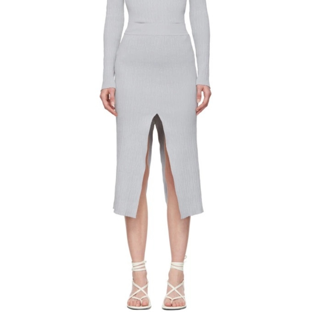 Simon Miller Grey Luz Skirt XS